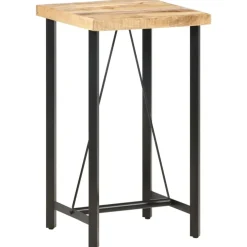 vidaXL - Bartafel - Bruin - Hout - 60 x 60 x 107 cm