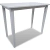 vidaXL - Bartafel - Wit - Hout