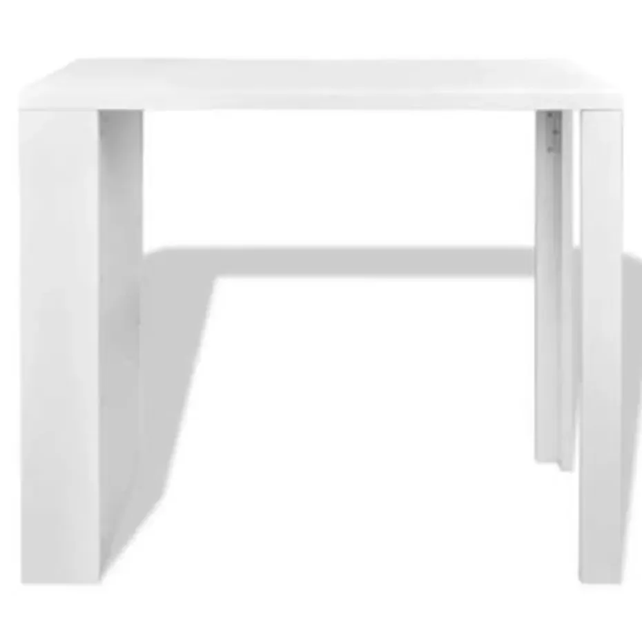 vidaXL - Bartafel - Wit - MDF