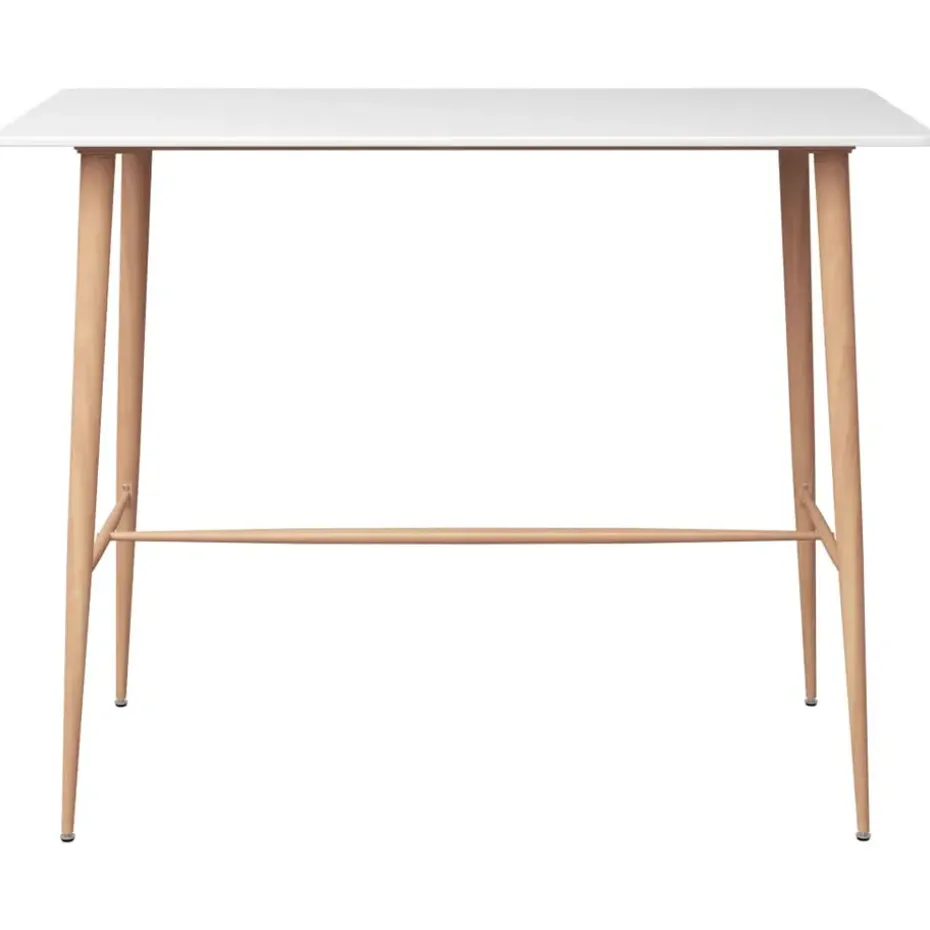 vidaXL - Bartafel - Wit - MDF