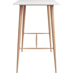 vidaXL - Bartafel - Wit - MDF