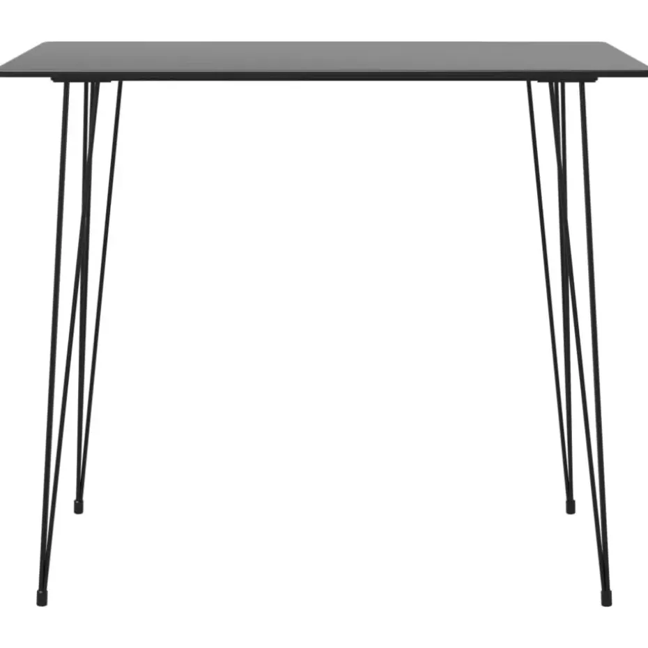 vidaXL - Bartafel - Zwart - MDF