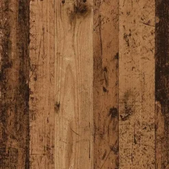 vidaXL - Bartafel met schappen - Oud hout - Bewerkt hout - 102x50 cm