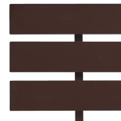 vidaXL - Bed frame - Donkerbruin - Massief grenenhout - 140x200 cm