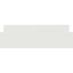 vidaXL - Bed frame met hoofd- en voeteneinde - Wit - 160x200 cm