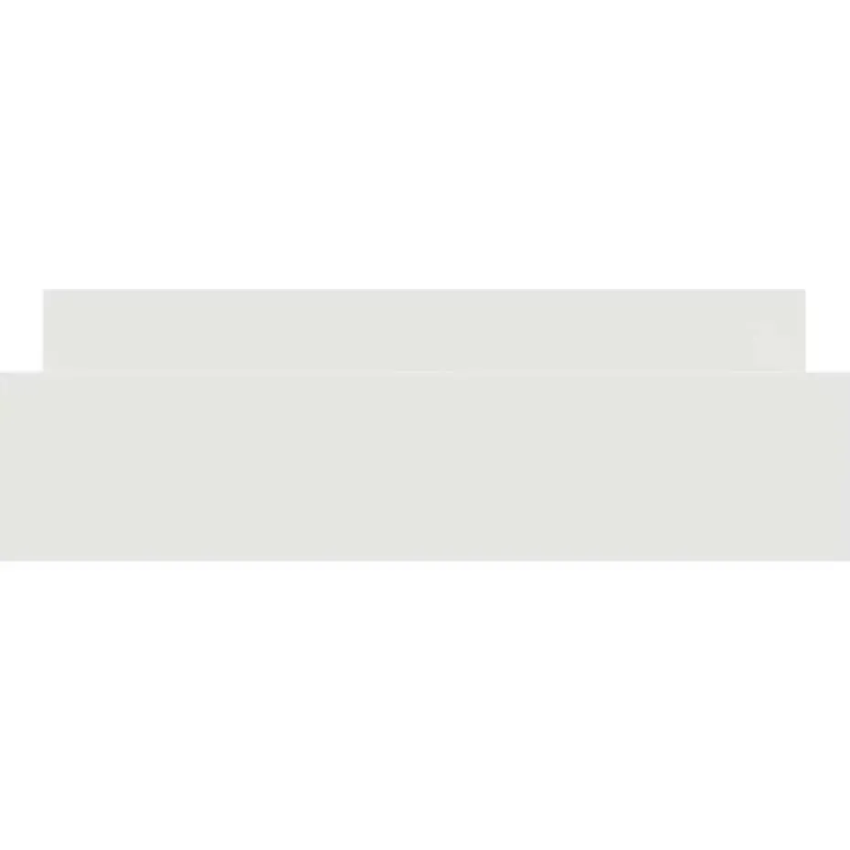vidaXL - Bed frame met hoofd- en voeteneinde - Wit - 160x200 cm