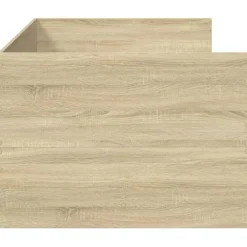 vidaXL - Bed met lades - Sonoma eikenkleurig - Hout - 90 x 200 cm