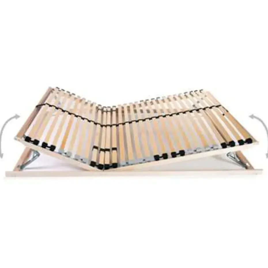 vidaXL - Bedbodem - Bruin - Hout - 140 x 200 cm