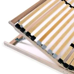 vidaXL - Bedbodem - Bruin - Hout - 140 x 200 cm