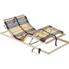 vidaXL - Bedbodem - Bruin - Hout - 90 x 200 cm