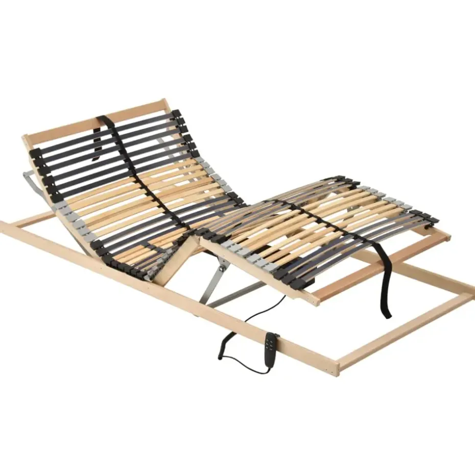 vidaXL - Bedbodem - Bruin - Hout - 90 x 200 cm