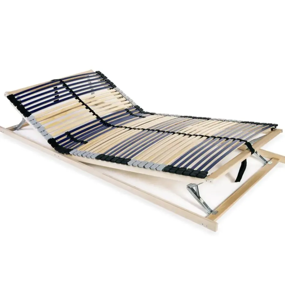 vidaXL - Bedbodem - Multikleur - Hout - 140 x 200 cm