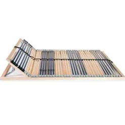 vidaXL - Bedbodem - Multikleur - Hout - 120 x 200 cm