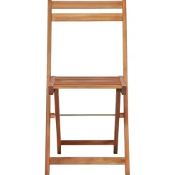 vidaXL - Bistrostoel - Bruin - Hout - 2 stuks
