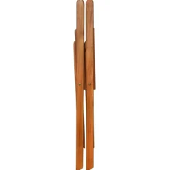vidaXL - Bistrostoel - Bruin - Hout - 2 stuks