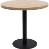 vidaXL - Bistrotafel - Bruin - MDF - 80 x 75 cm