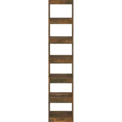 vidaXL - Boekenkast - Bruin - Bewerkt hout
