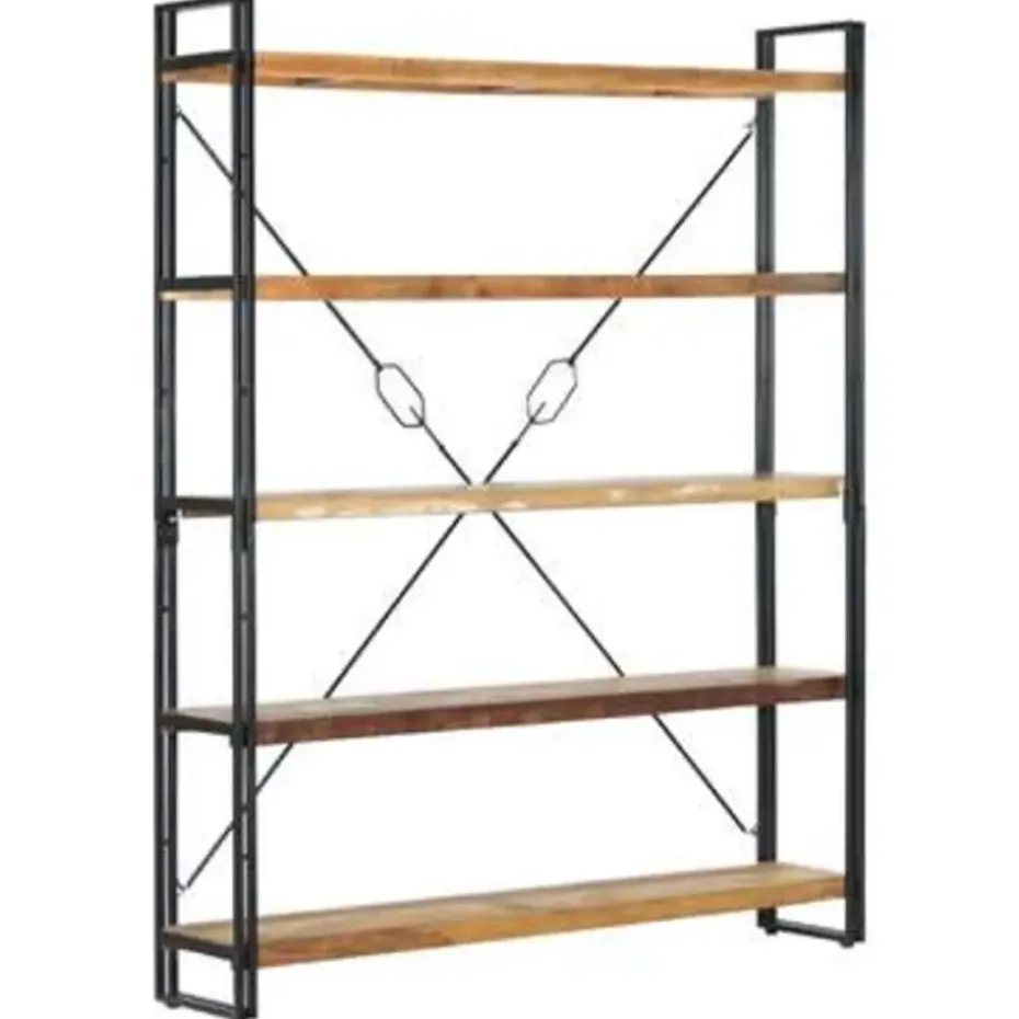 vidaXL - Boekenkast - Bruin - Gerecycled hout