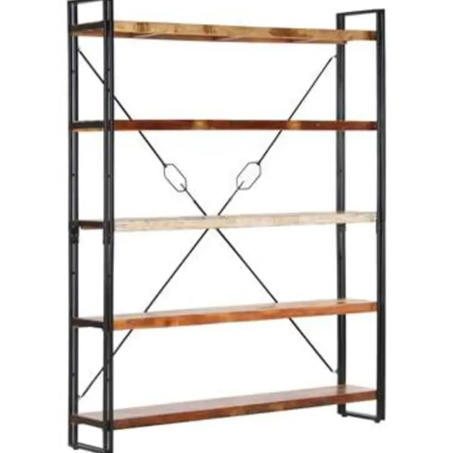 vidaXL - Boekenkast - Bruin - Gerecycled hout