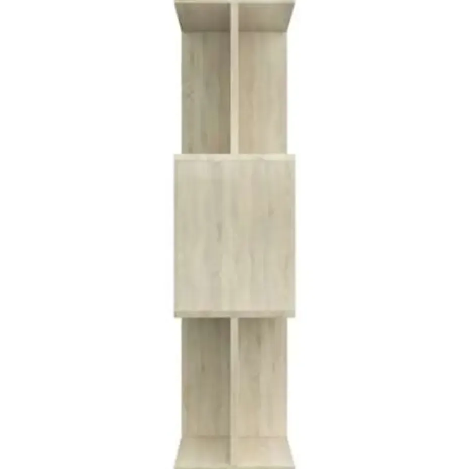 vidaXL - Boekenkast - Bruin - Bewerkt hout