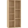vidaXL - Boekenkast - Bruin - Bewerkt hout
