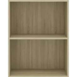 vidaXL - Boekenkast - Bruin - Bewerkt hout
