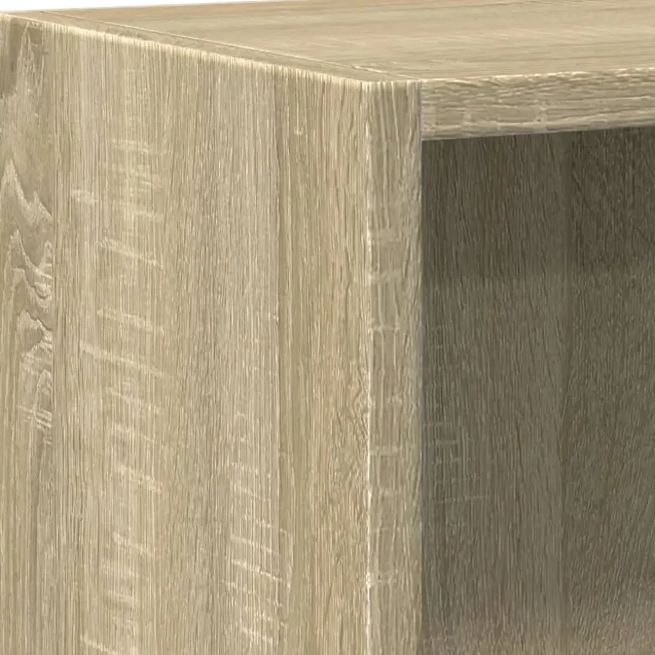 vidaXL - Boekenkast - Bruin - Bewerkt hout