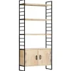 vidaXL - Boekenkast - Bruin - Hout