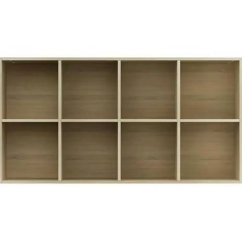 vidaXL - Boekenkast - Bruin - Bewerkt hout