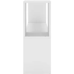 vidaXL - Boekenkast - Wit - Bewerkt hout - 100 x 24 x 63 cm