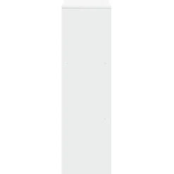 vidaXL - Boekenkast met 10 open vakken voor woonkamers - Wit - 99x29x99 cm
