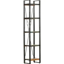 vidaXL - Boekenkast met 5 schappen - Multikleur - Hout - 40 x 30 x 180 cm