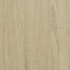 vidaXL - Boekenkast met 4 vakken - Sonoma eiken - Bewerkt hout - 40x24x143 cm