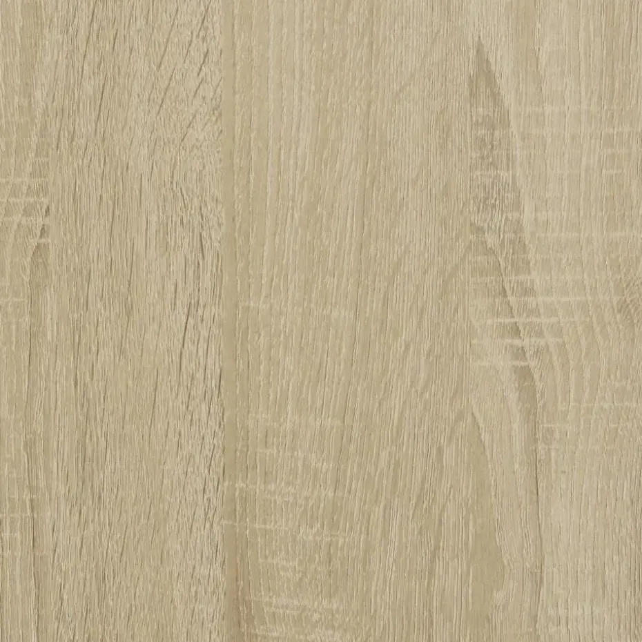 vidaXL - Boekenkast met 4 vakken - Sonoma eiken - Bewerkt hout - 40x24x143 cm