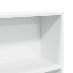 vidaXL - Boekenkast met 5 vakken - Wit - Bewerkt hout - 80x24x176 cm