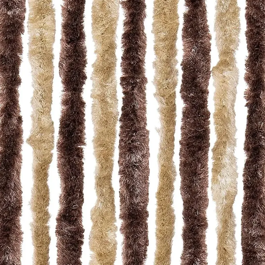 vidaXL - Bruin - Polypropyleen - 100 x 220 cm