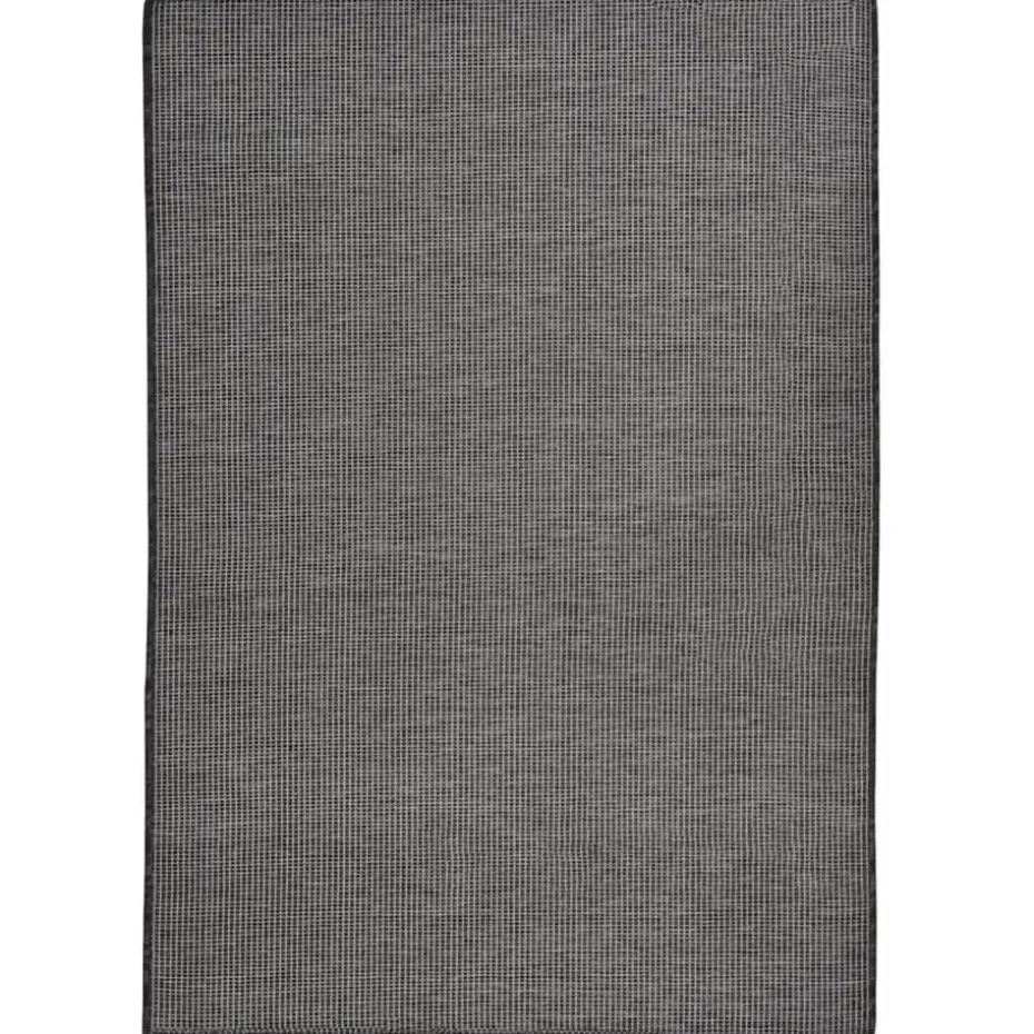 vidaXL - Buitenkleed - Grijs - Kunststof - 160 x 230 cm