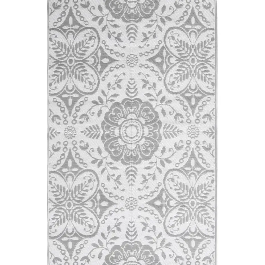 vidaXL - Buitenkleed - Grijs - Polypropyleen - 140 x 200 cm