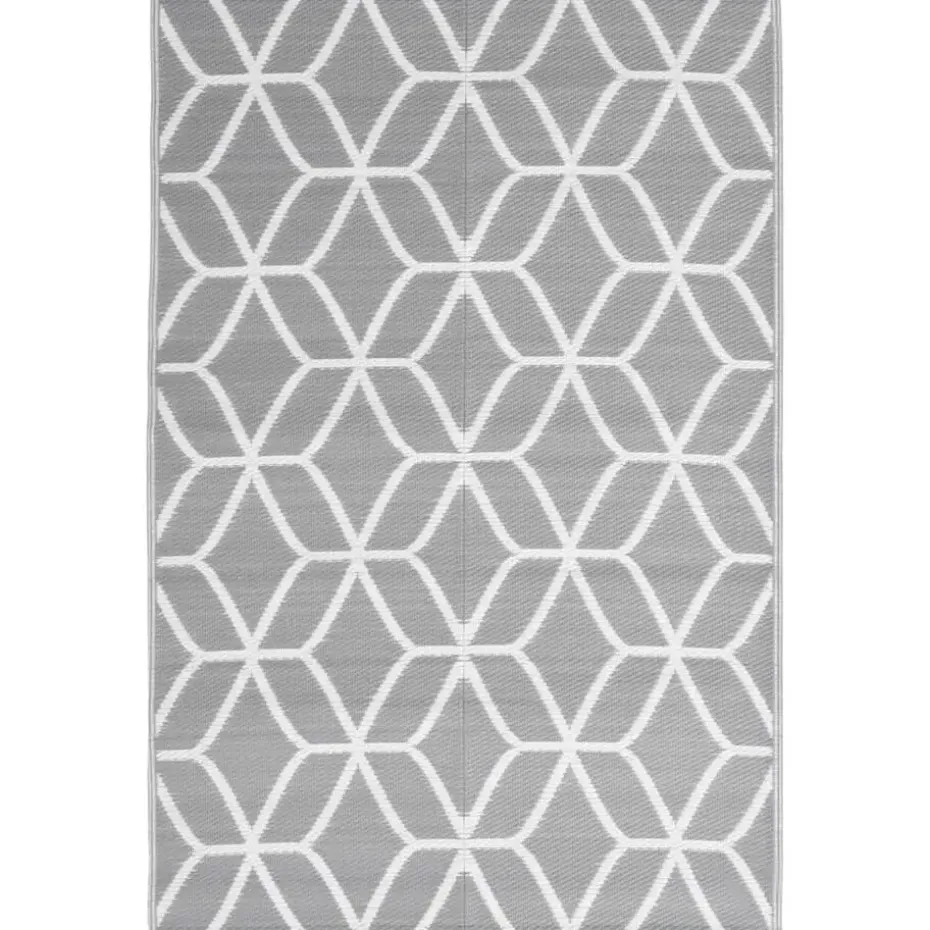 vidaXL - Buitenkleed - Grijs - Polypropyleen - 140 x 200 cm