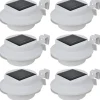 vidaXL - Buitenlamp - Wit - Kunststof - 6 stuks
