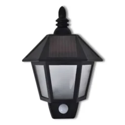 vidaXL - Buitenverlichting - Zwart - Kunststof