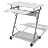 vidaXL - Bureau - Wit - MDF