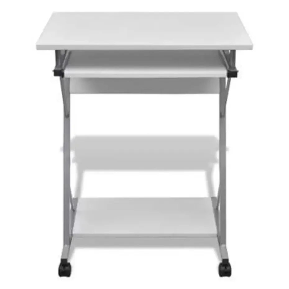 vidaXL - Bureau - Wit - MDF