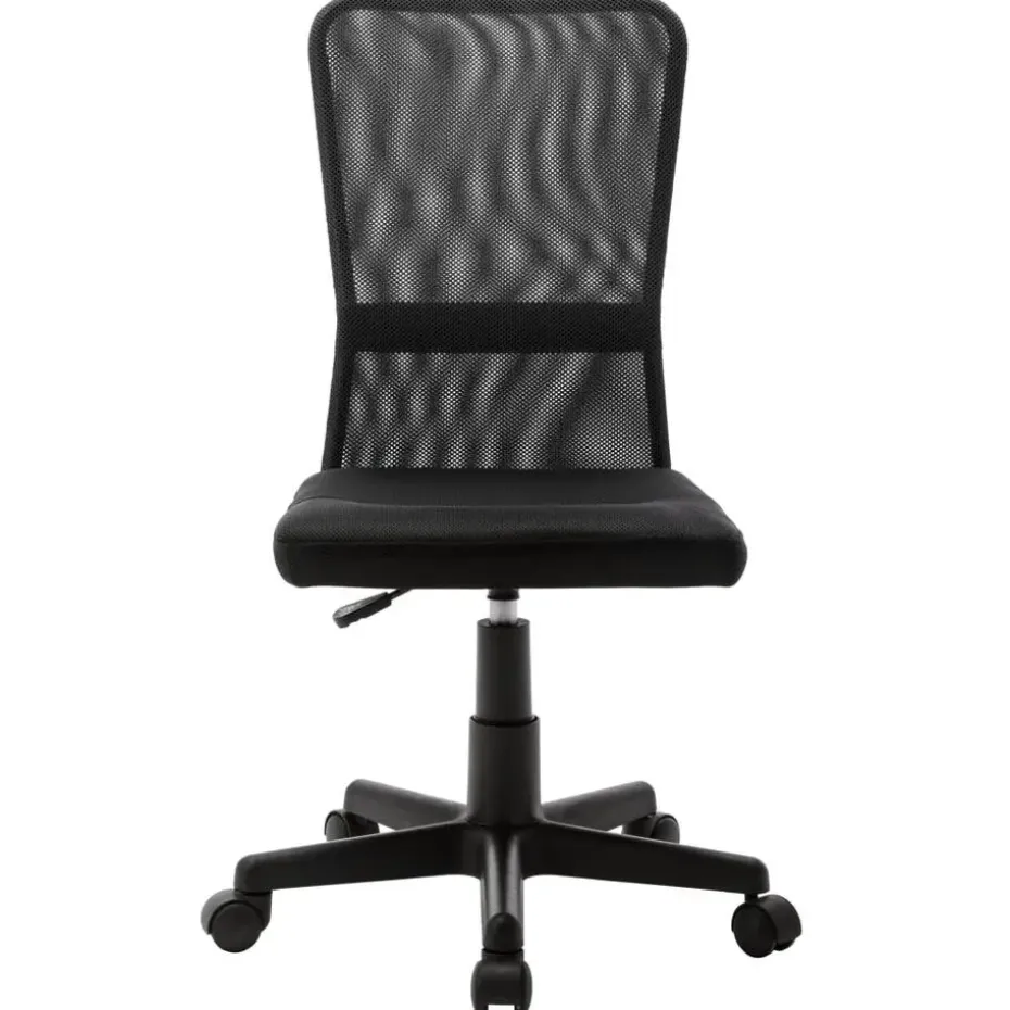 vidaXL - Bureaustoel - Zwart - Gaas