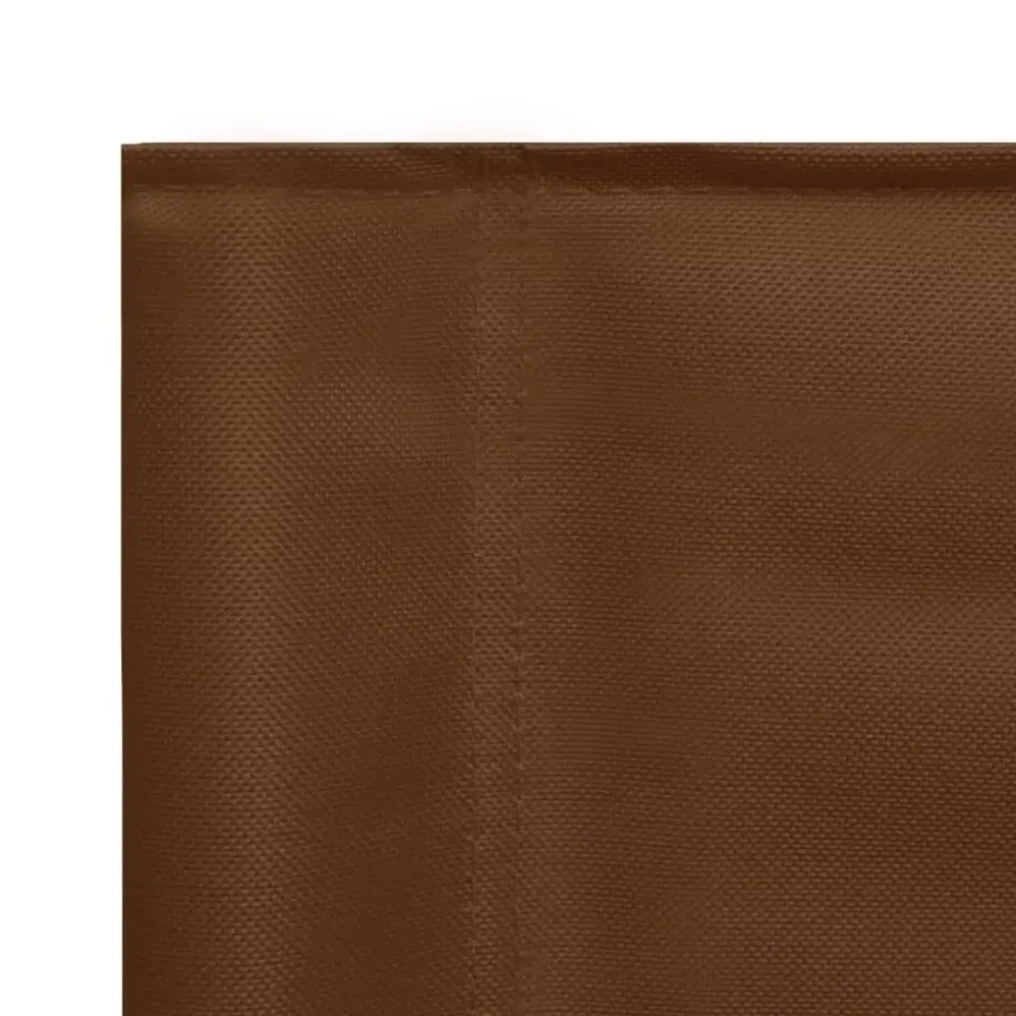 vidaXL - Campingstoel - Bruin - Metaal - 2 stuks