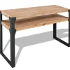vidaXL - Consoletafel - Bruin - Hout