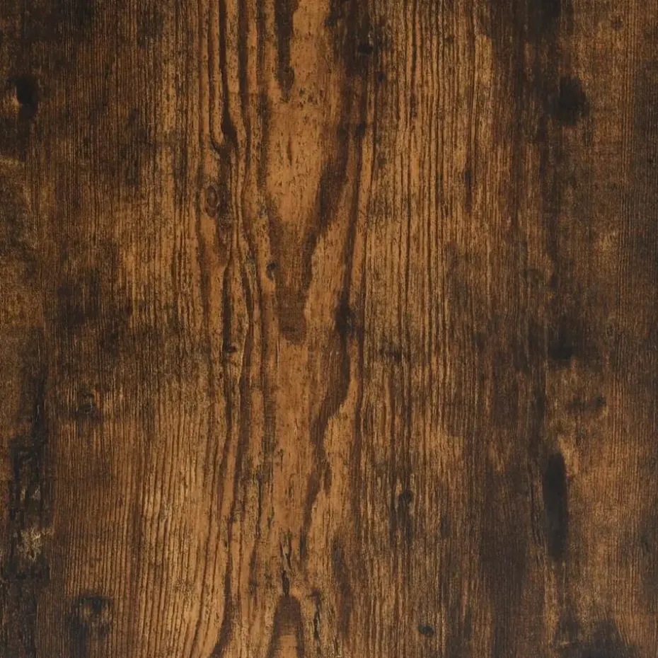 vidaXL - Consoletafel - Gerookt eiken - Bewerkt hout - 140x23x75 cm