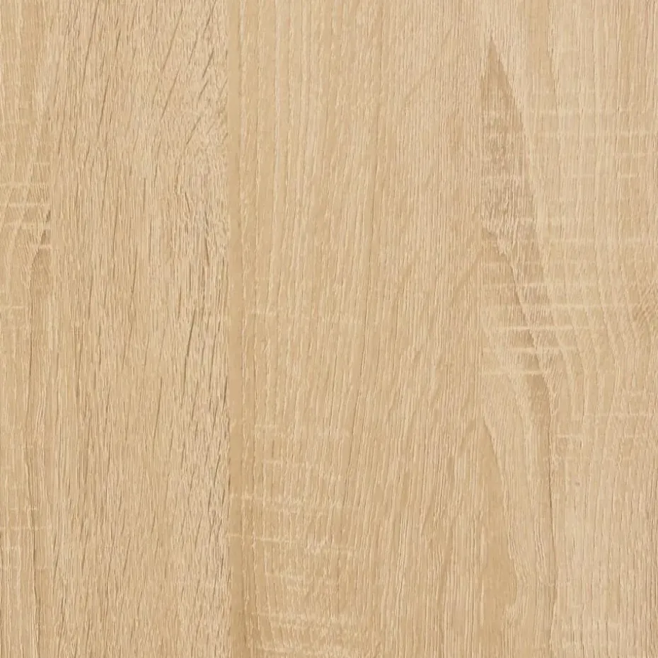 vidaXL - Consoletafel - Sonoma eiken - Bewerkt hout - 140x23x75 cm