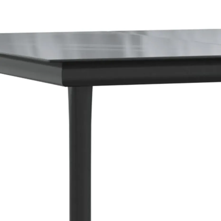 vidaXL - 4-delige Tuinset bank en fauteuils - Grijs - Poly rattan - 160x80 cm