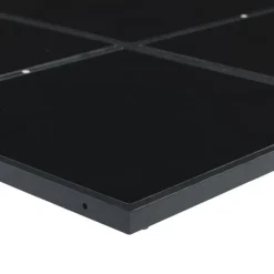 vidaXL - 7-delige Tuinset wit zitkussens - Zwart - PE rattan - 165x107 cm